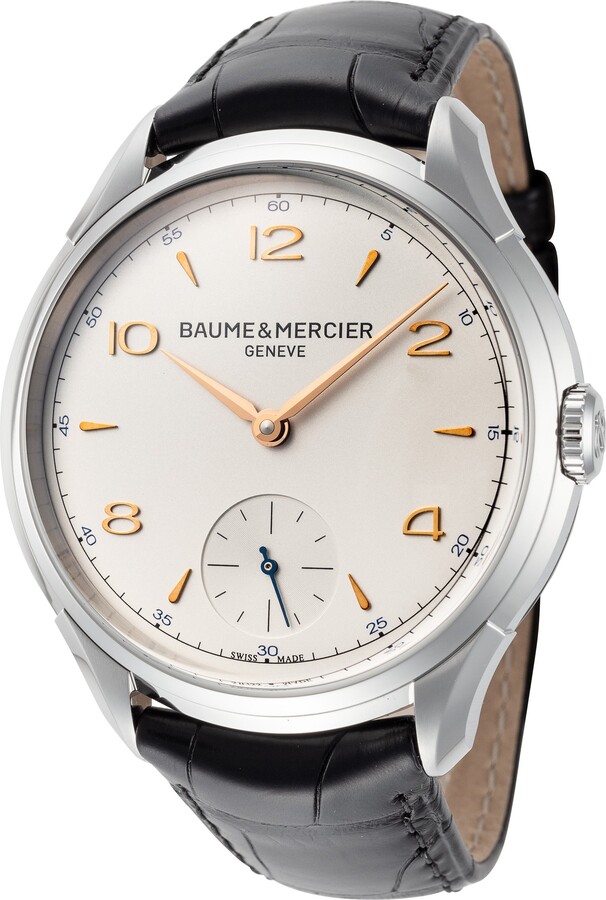 Baume and Mercier Men's Clifton 45mm ManualWind Watch ShopStyle