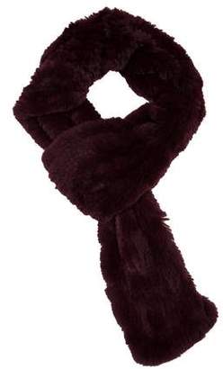 Glamour Puss Glamourpuss Knitted Fur Scarf w/ Tags