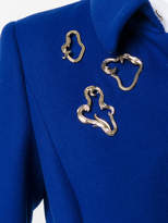 Thumbnail for your product : Versace eyelet coat