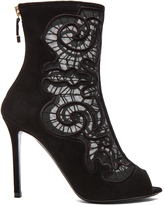 Thumbnail for your product : Nicholas Kirkwood Suede Embroidery Booties