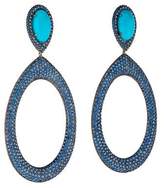 Thumbnail for your product : Carla Amorim 18K Turquoise & Sapphire Drop Earrings