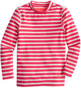 Thumbnail for your product : J.Crew Girls' rash guard in stripe