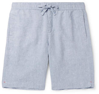 Orlebar Brown Slim-Fit Linen-Chambray Drawstring Shorts