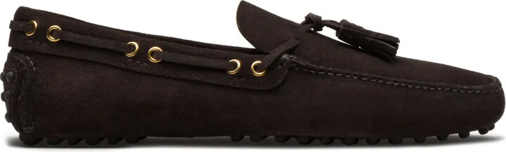 Car Shoe Tassel Suede Driving Shoes