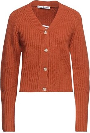 cardigan rust colour