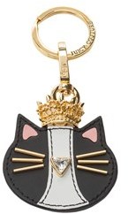 Juicy Couture Leather Cat Queen Key Fob