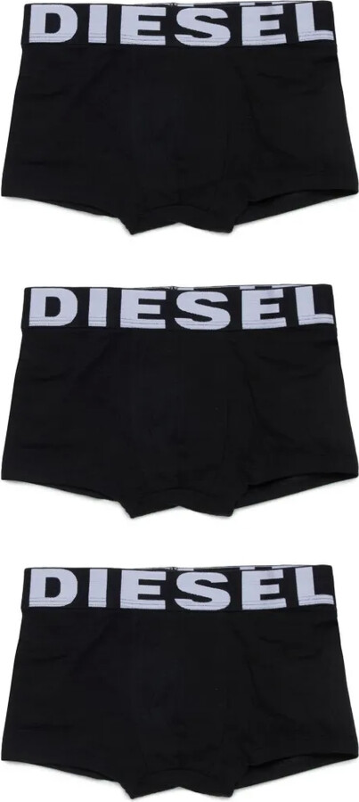 Logo-Waistband Boxers (Pack Of Three)