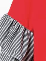 Thumbnail for your product : MSGM asymmetric frill sleeve top
