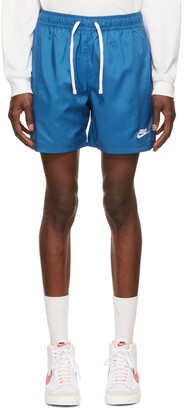 Nike Men's Blue, Orange New York Knicks Courtside Versus Force Split DNA  Performance Shorts