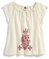 Thumbnail for your product : Tea Collection 'Nandita' Graphic Flutter Top (Baby Girls)
