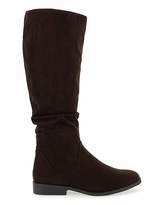 Thumbnail for your product : Jd Williams Microsuede Boots EEE Fit Super Curvy