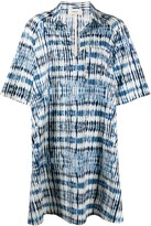 Thumbnail for your product : Barena Oversized Abstract Print Shirt Dress