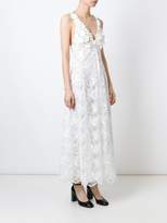 Thumbnail for your product : Giamba v-neck floral lace dress