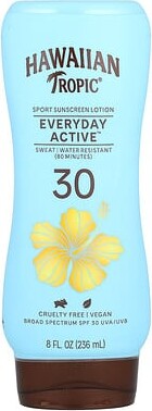 Hawaiian Tropic, Sport Sunscreen Lotion, Everyday Active, SPF 30, 8 fl oz (236 ml)