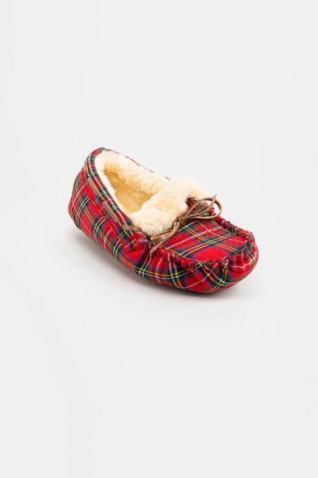 buffalo plaid slippers by clarks
