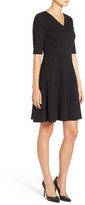Thumbnail for your product : Women's Halogen Ponte Fit & Flare Dress