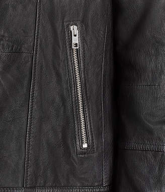 AllSaints Kushiro Leather Biker Jacket
