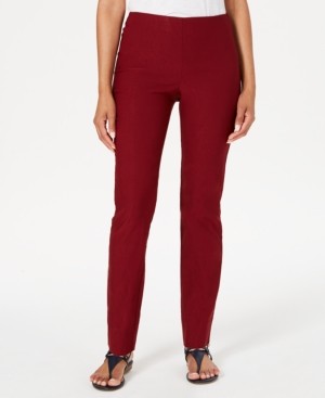 Charter Club Chelsea Tummy Control Skinny-Leg Ankle Pants, Created for Macy's