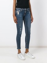Thumbnail for your product : Rag & Bone Distressed Cropped Jeans