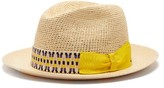Thumbnail for your product : Borsalino Woven-straw Panama Hat - Mens - Beige
