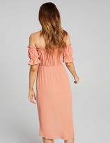 Thumbnail for your product : Dotti Camille Off The Shoulder Midi