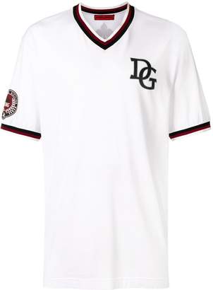Dolce & Gabbana patch baseball T-shirt