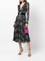 Thumbnail for your product : Rebecca Vallance Valarie heart-motif midi dress