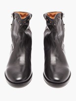 Thumbnail for your product : Isabel Marant Cluster Studded Leather Ankle Boots - Black