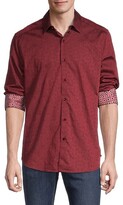 Thumbnail for your product : Robert Graham Graphic Cotton-Blend Shirt