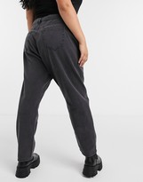 Thumbnail for your product : Noisy May Curve mom jeans in black