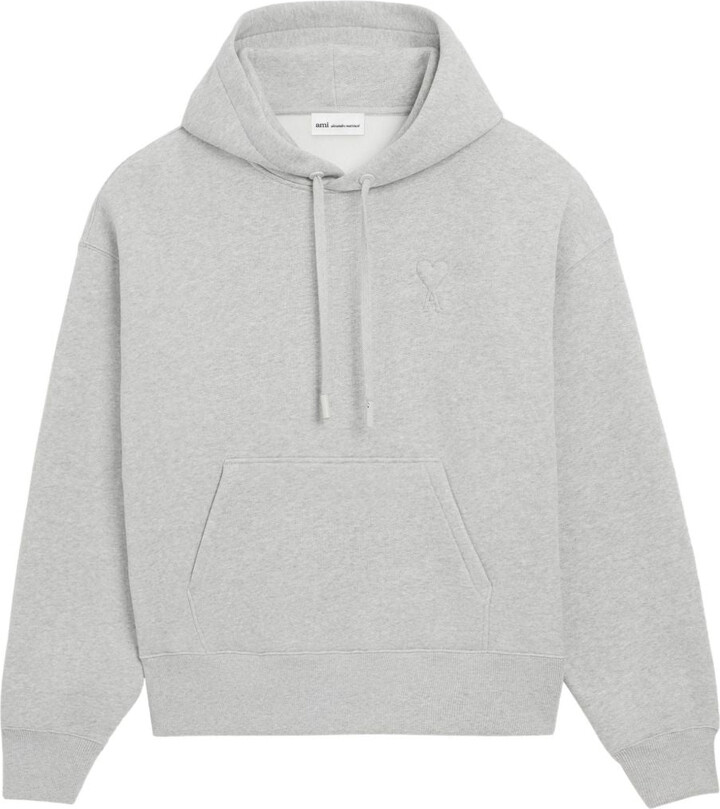 AMI Paris Ami De Coeur Cotton Hoodie