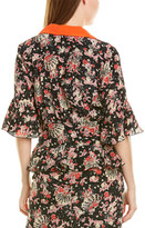 Thumbnail for your product : Anna Sui Mermaid Silk Top