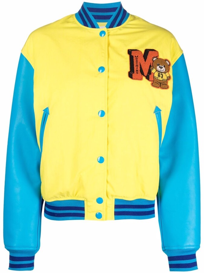 teddy bear jacket half zip