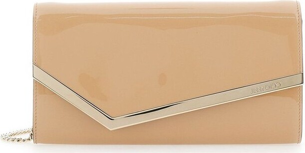 Jimmy Choo Emmie Foldover Top Clutch Bag