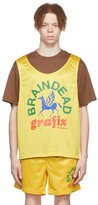 Thumbnail for your product : Brain Dead Brown Cotton T-Shirt