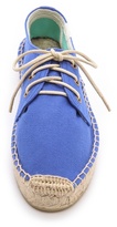 Thumbnail for your product : Soludos Canvas Platform Derby Flats