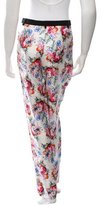 Thumbnail for your product : Ungaro Floral Print Silk Pants