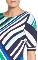 Thumbnail for your product : Eliza J Women's Geometric Stripe Sheath Dress