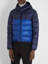 Thumbnail for your product : Moncler Brech Hooded Quilted Down Jacket - Mens - Navy