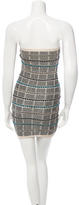 Thumbnail for your product : Etro Strapless Knit Mini Dress