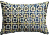 Thumbnail for your product : CB2 Inlay Embroidered 18"X12" Pillow With Feather-Down Insert