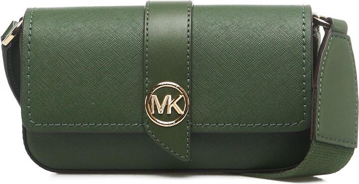 MICHAEL Michael Kors Greenwich Leather Crossbody Bag - ShopStyle