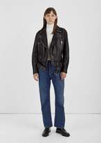 Thumbnail for your product : Acne Studios Merlyn Leather Jacket Black