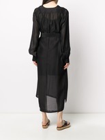 Thumbnail for your product : REMAIN V-Neck Belted Dress