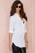 Thumbnail for your product : Nasty Gal Leslie Button Down Tunic