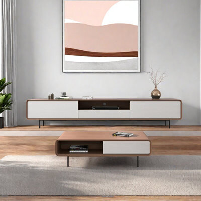 Finaewg Simple and practical home TV cabinet coffee table