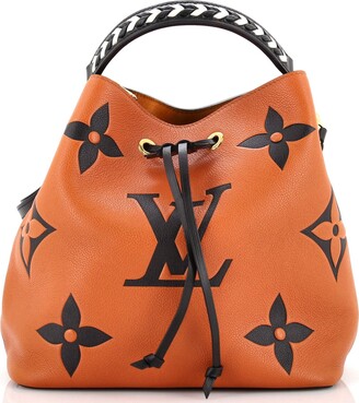 Louis Vuitton Orange Monogram Canvas LV Paint Can Bucket Bag