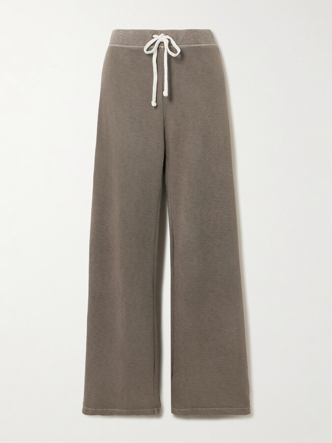 James Perse - Cotton-terry Track Pants - Green