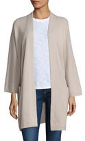 Thumbnail for your product : Vince Cashmere Open-Front Blanket Coat