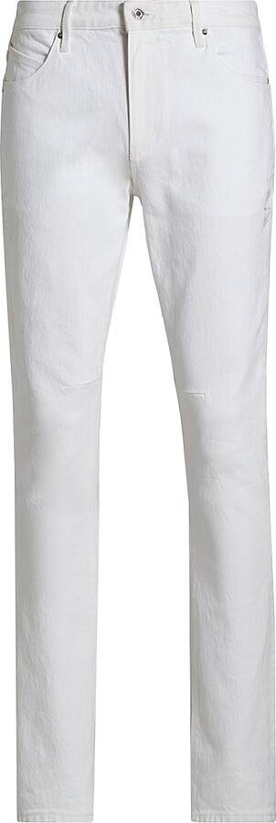 RtA Men's Paradise Vice Bryant Skinny Jeans - White - Size 40